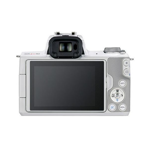 EOS Kiss キヤノン M2 ボディ ホワイト + 単焦点レンズセット EF-M22mm