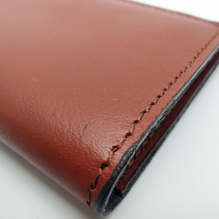 SOMES（ソメス） 中古品 カードケース ブラウン レザー 名刺入れ