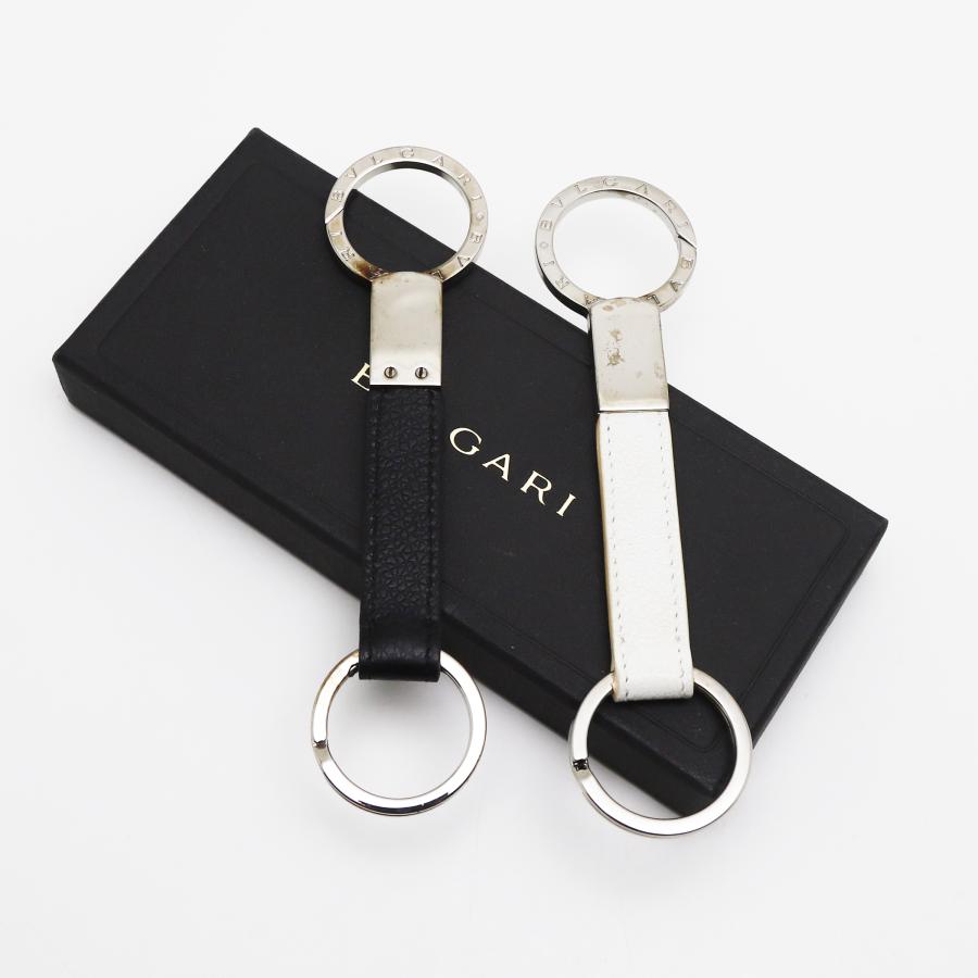 ブルガリ・ブルガリ 中古品 ブルガリ ダブルキーリング 2点セット