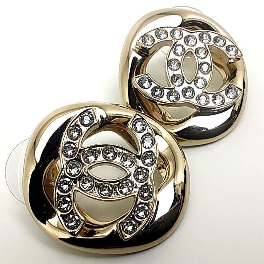 CHANEL（シャネル） 中古品 ピアス 2025年春夏新作 メタル & ストラス