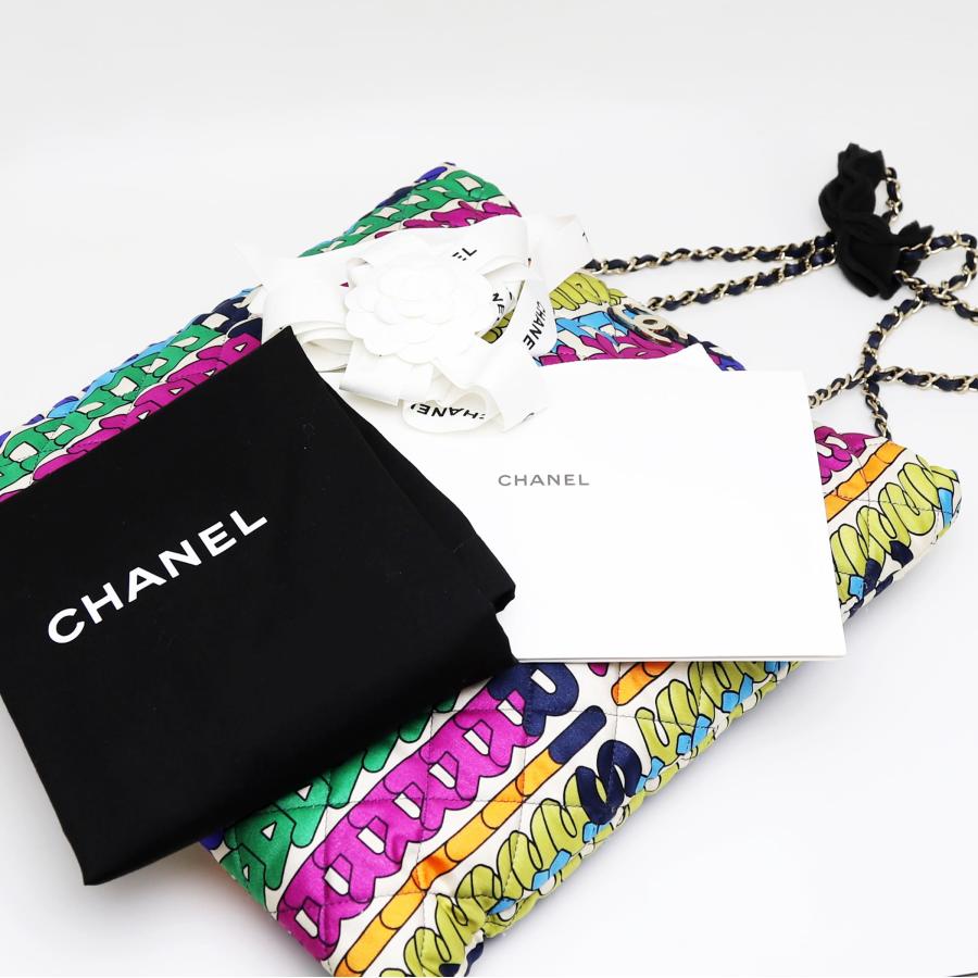 CHANEL（シャネル） 未使用品 キルティング チェーントートバッグ ロゴ