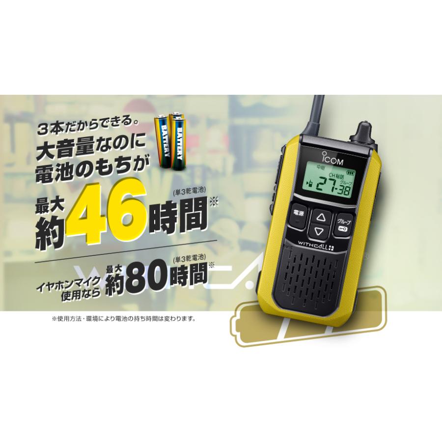 ICOM（アイコム） IC-4120 2台セット 特定小電力 トランシーバー