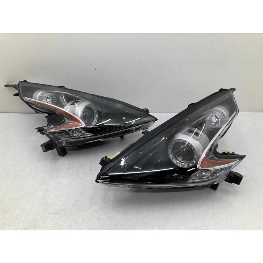 レンズ美品 nismo ニスモ Z34 後期 フェアレディZ 純正 HID ヘッド