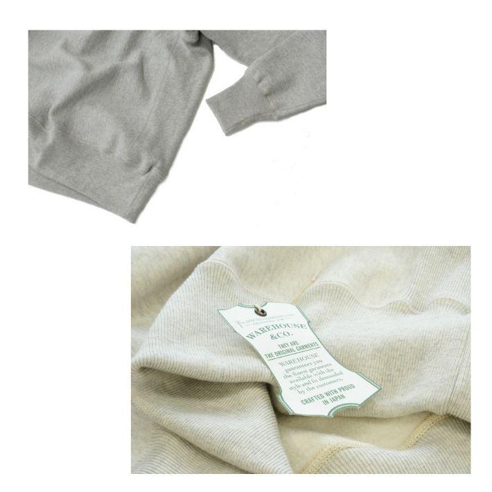 WAREHOUSE（ウエアハウス） Lot 483 無地 リバースウィーブ スウェット