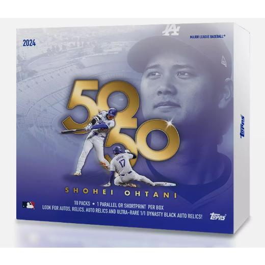 2024 Topps 50/50 Shohei Ohtani 大谷翔平 1box ボックス : スポーツ