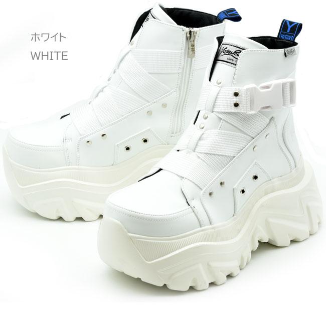 YOSUKE（ヨースケ） ブーツ レディース 厚底 ブラック 黒 スニーカー