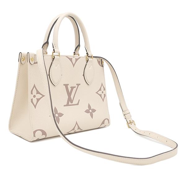 オンザゴー（LOUIS VUITTON） ルイヴィトン 2WAYバッグ バイカラー