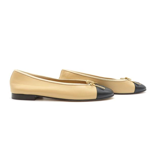 CHANEL（シャネル） 靴 バレリーナ フラットシューズ ベージュ