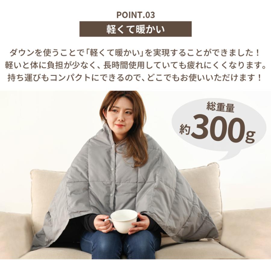 丸八真綿 ふとん屋さんがつくる ダウンマルチケット 70％ 70×130cm