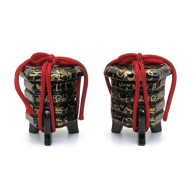 雛道具】 貝桶 弥生唐草 18号 雛人形 雛用 ミニサイズ 雛道具 ひな人形