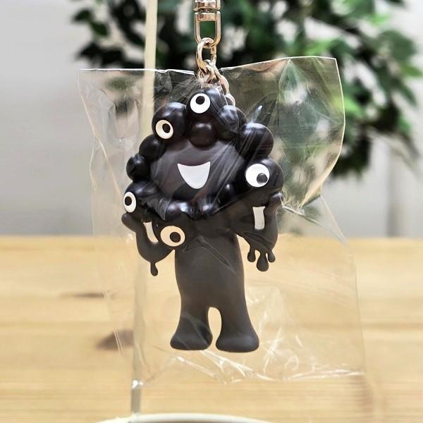 EXPO2025 キャラ立体PVCキーホルダー 黒 タグ付 ミャクミャク 大阪