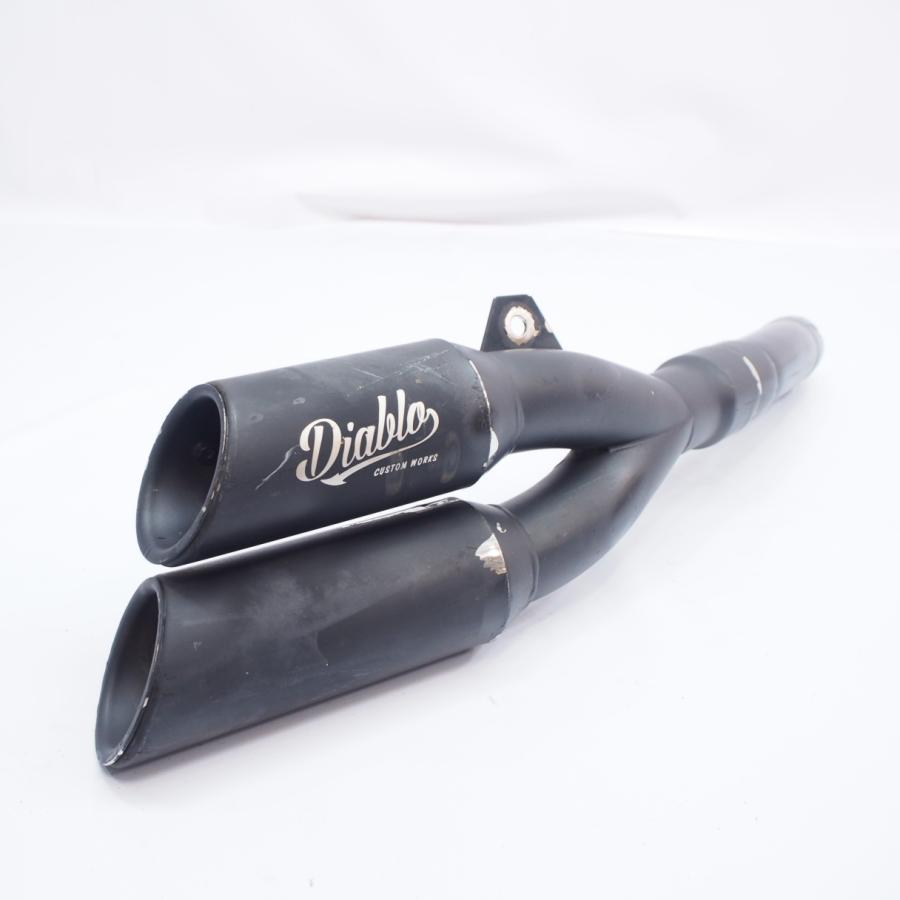 レブル250 MC49 K-SPEEDディアブロ スリップオン マフラー