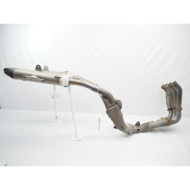 YZF-R1純正マフラー フルエキ サイレンサー左右破損無! エキパイ