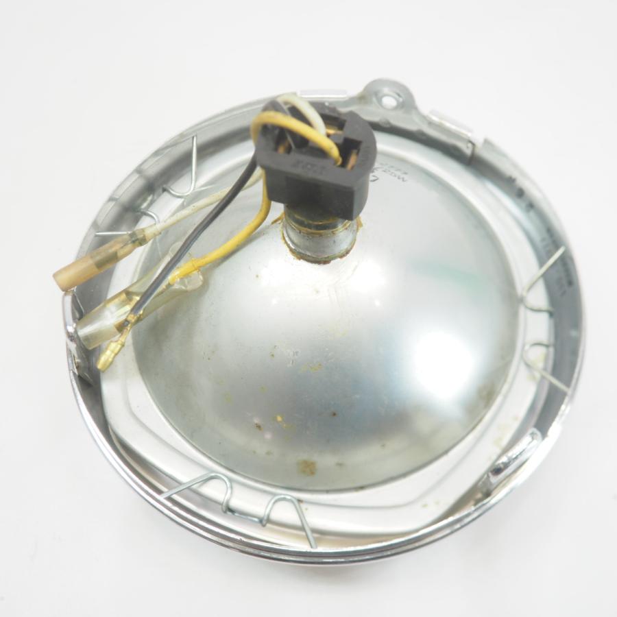 未使用 スズキ 純正 ヘッドライト ヘッドランプ 馬蹄型 GT380 T500 12V