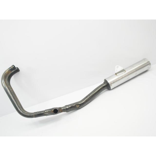 GPZ400R純正マフラー右.K111ベースにサイレンサー.エキパイ