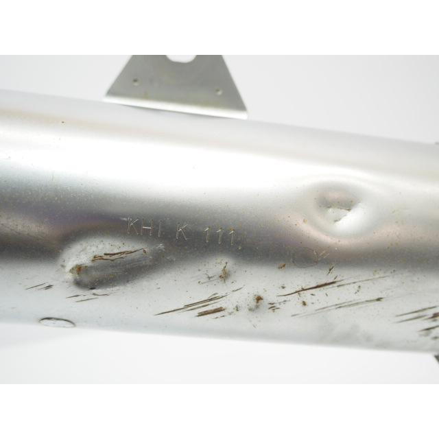 GPZ400R純正マフラー右.K111ベースにサイレンサー.エキパイ