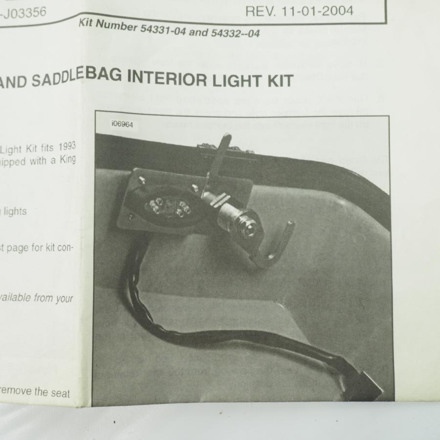 ハーレー ツーリング 93-13年 純正 ツアーパックライト LED インテリア