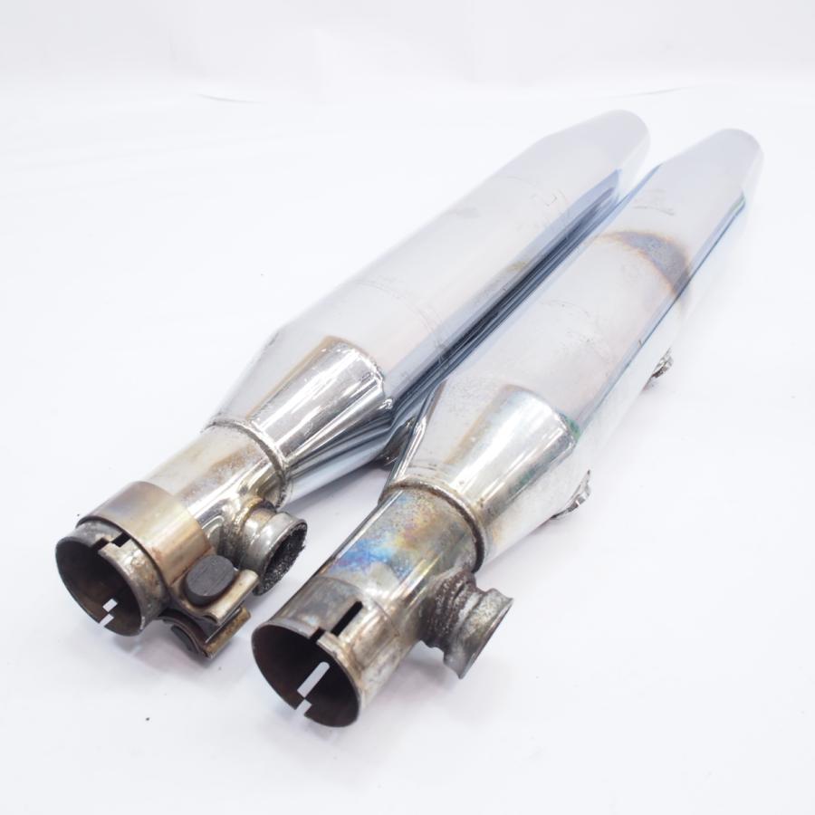 ハーレー04-06年ソフテイルFLSTC FXSTS FXSTB純正サイレンサー前後