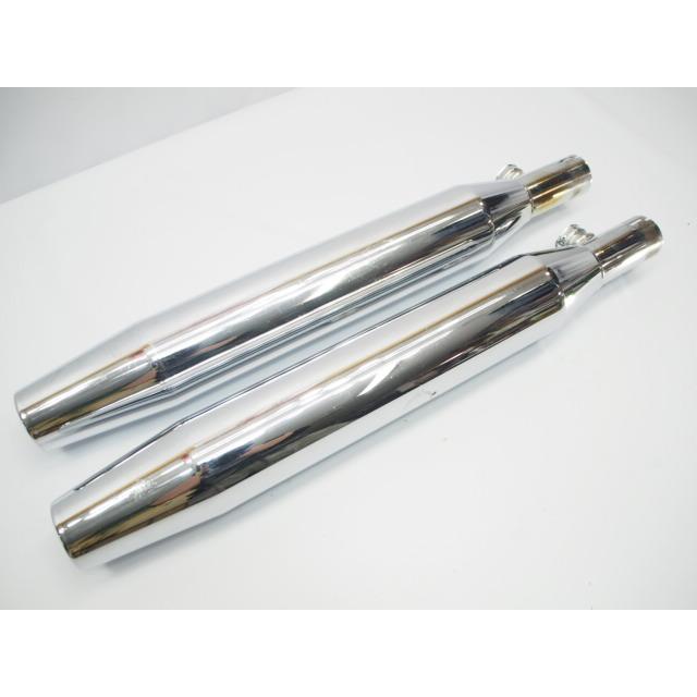 ハーレー ソフテイル FLSTC1450純正マフラーのサイレンサー 2本 65885