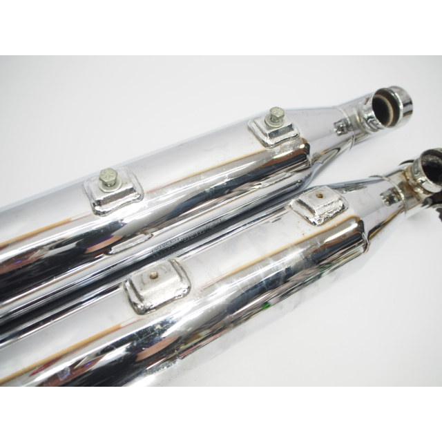 ハーレー FLSTC1450純正マフラーのサイレンサー 65885-00 65682-00