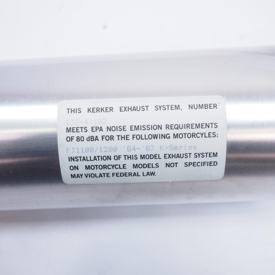 FJ1200 KERKERサイレンサー GPZ900RニンジャV-MAX1200 FZR400 XJ400