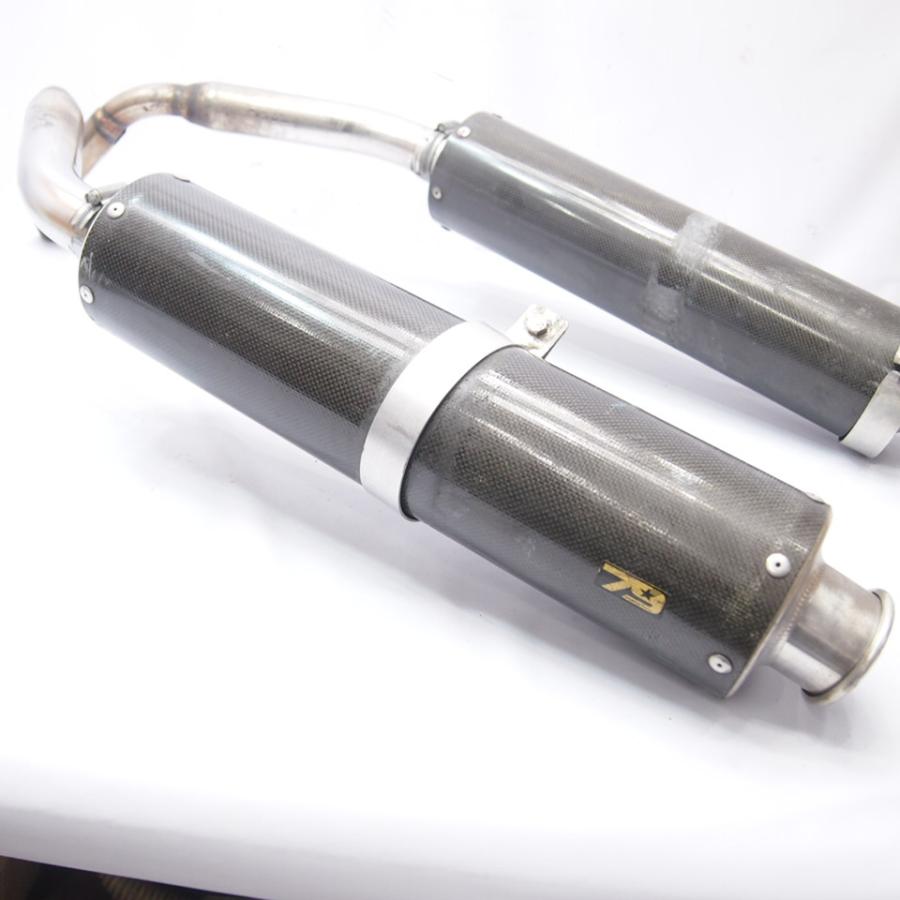 ホーネット250 左右出しスリップオンマフラー アサヒナレーシング製