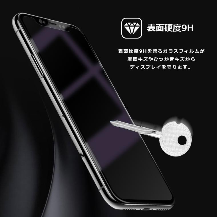 Reno OPPO Reno5 A フィルム ブルーライト カット 全面保護 2.5D 強化