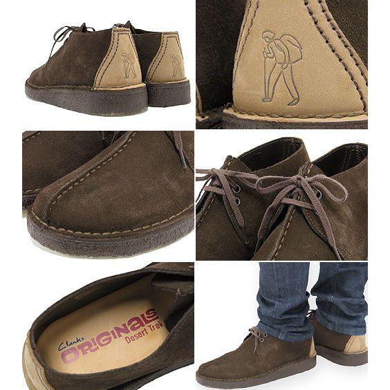 Clarks（クラークス） デザートトレック ブラウンスウェード メンズ