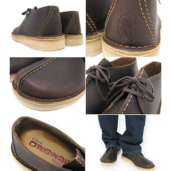 Clarks（クラークス） デザートトレック ビーズワックスレザー メンズ