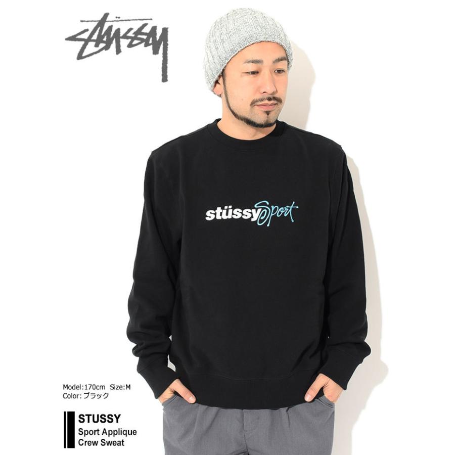 STUSSY（ステューシー） トレーナー メンズ Sport Applique ( crew
