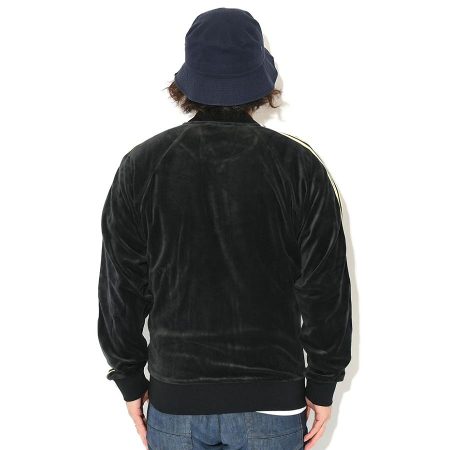 adidas Originals アディダス ジャージー ジャケット メンズ ベロア