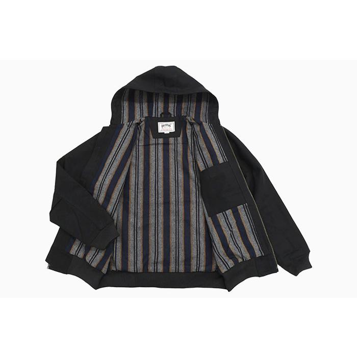 HOUSTON（ヒューストン） ジャケット メンズ ダック ジップ ワーク