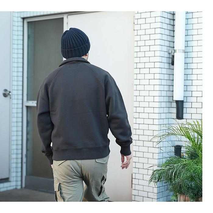 STUSSY（ステューシー） トレーナー メンズ Fleece Raglan Zip Mock