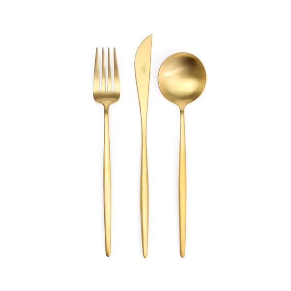 Cutipol（クチポール） ムーンマット ゴールド ディナー3点セット