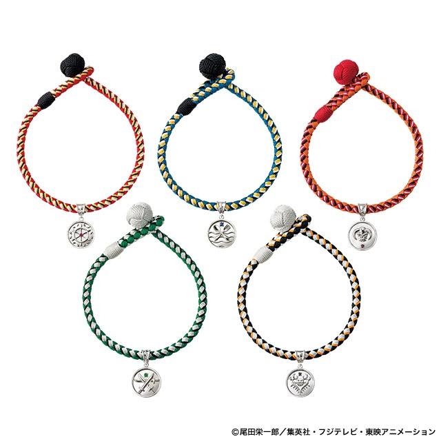 ONE PIECE ワンピース 京くみひもブレスレット 全 5 種 プレミコ公式