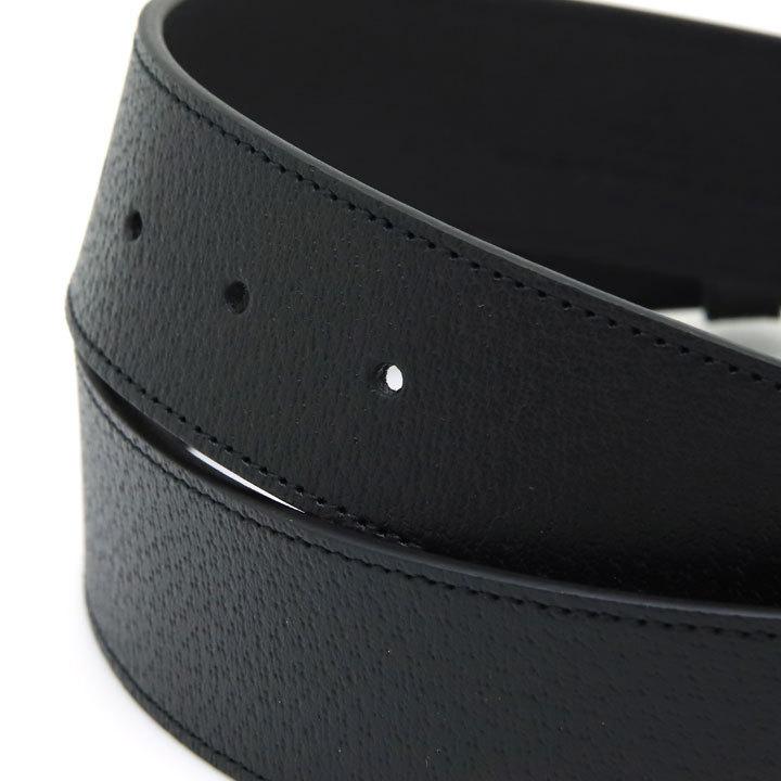 ダブルG グッチ ベルト メンスベルト GGマーモント Gバックル ブラック