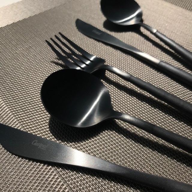 Cutipol（クチポール） 送料無料 ディナーセット GOA ブラックブラック
