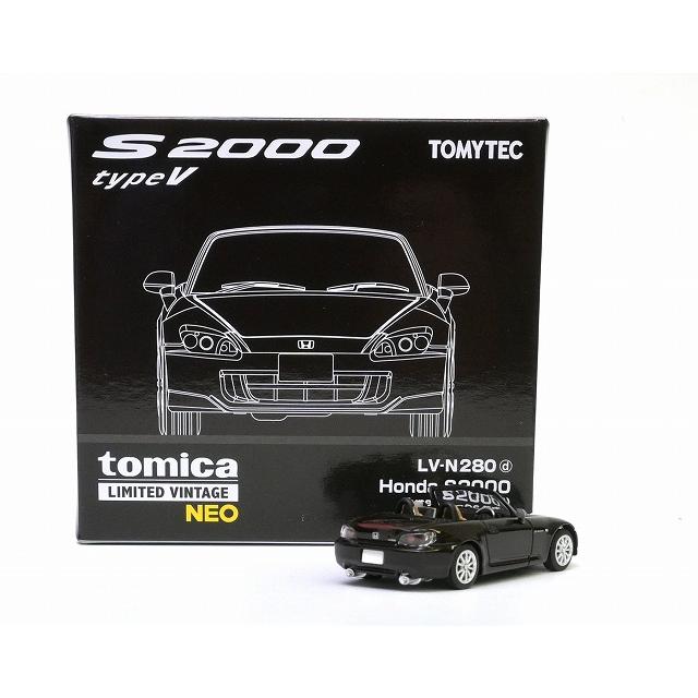 トミーテック LV-N280d ホンダ S2000 TypeV 2006年式 (暗赤) トミカ