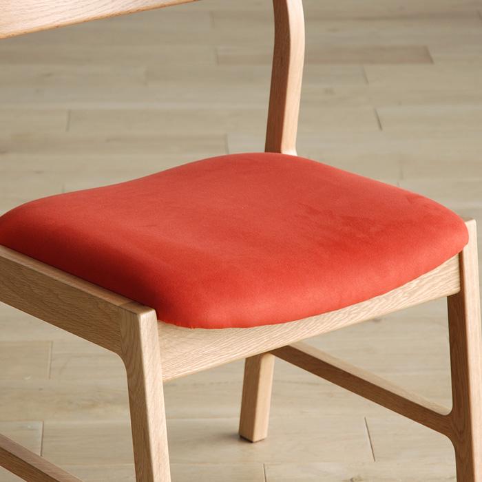 受注生産 ダイニングチェア 肘付き 2脚セット ウォールナット ホワイト