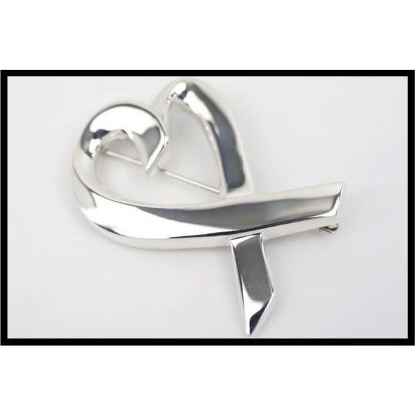 美品✨ティファニー ラビングハート パロマピカソ シルバー ピン