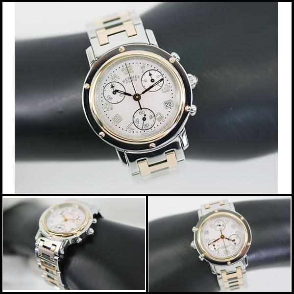 HERMES（エルメス） イコー質店 ☆希少 美品 クリッパーナクレ クロノ