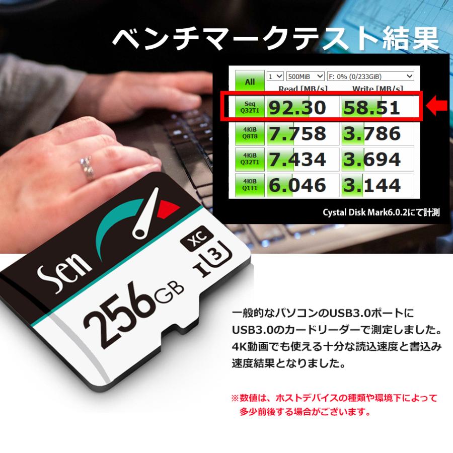 マイクロSDカード スイッチ 動作確認済 256GB 超高速ストレス無 1年