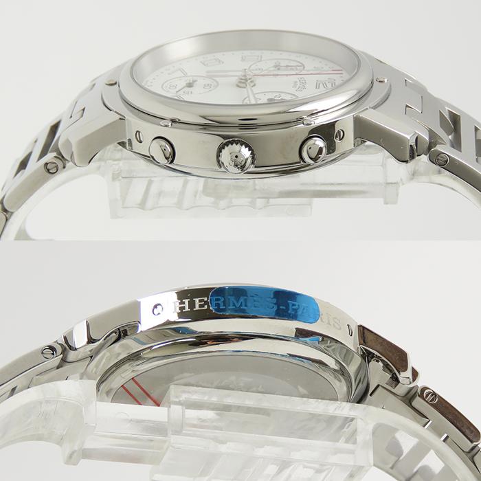 クリッパー（HERMES） エルメス クリッパー クロノ CL.1.910 SS
