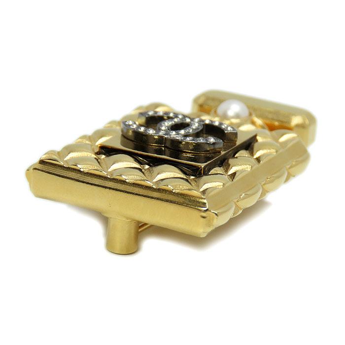 CHANEL（シャネル） 送料無料 ブローチ 香水瓶 ココマーク ゴールド