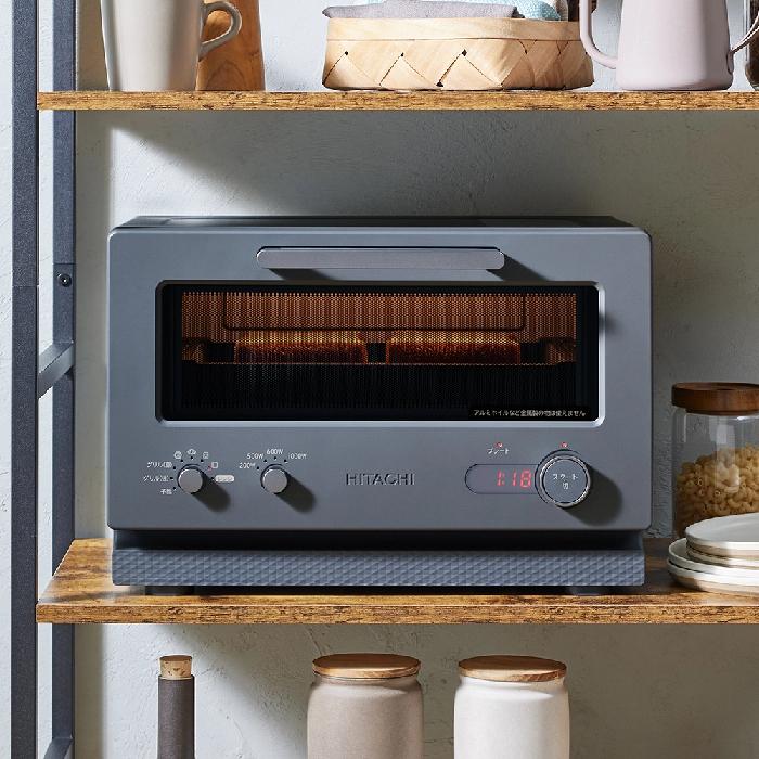 日立（HITACHI） トースター レンジ 電子レンジ 単機能 フラット