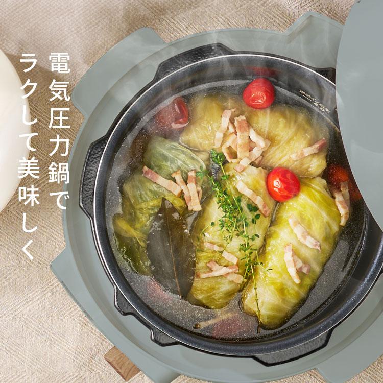 IRIS OHYAMA（アイリスオーヤマ） 電気圧力鍋 3l 炊飯器 自動調理鍋