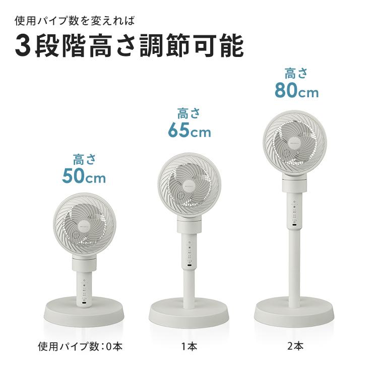 IRIS OHYAMA（アイリスオーヤマ） サーキュレーター 扇風機 dcモーター