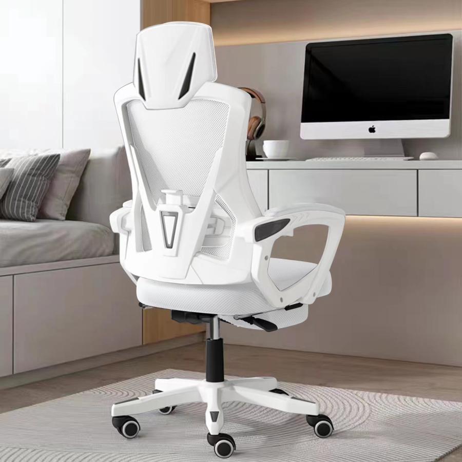 椅子 オフィスチェア デスクチェア 通気性 パソコンチェア 360度回転