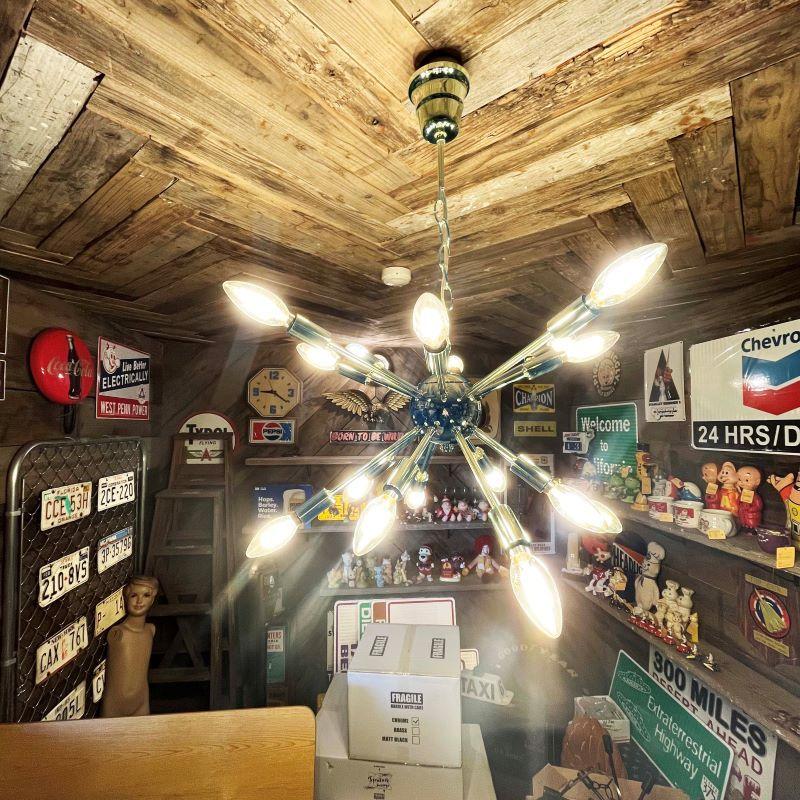 天井照明 SPUTNIK LAMP(スプートニクランプ) 16灯 3色あり（マッド