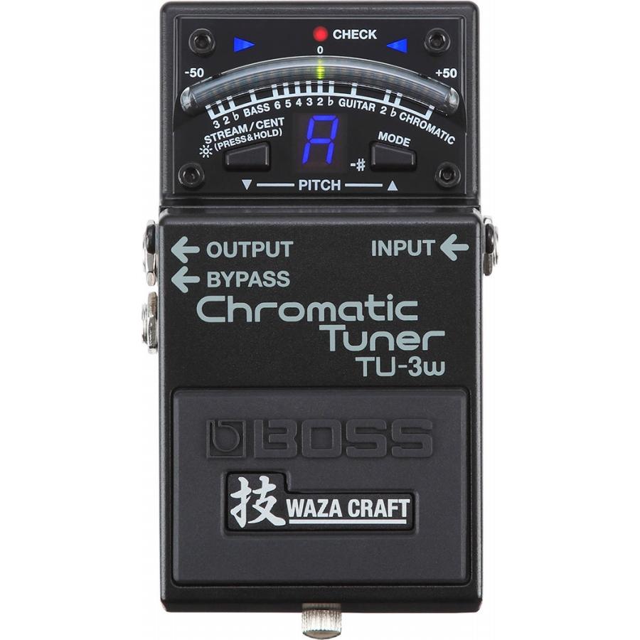 技 (安心の長期5年保証)BOSS / TU-3W Chromatic Tuner技 WAZA CRAFT